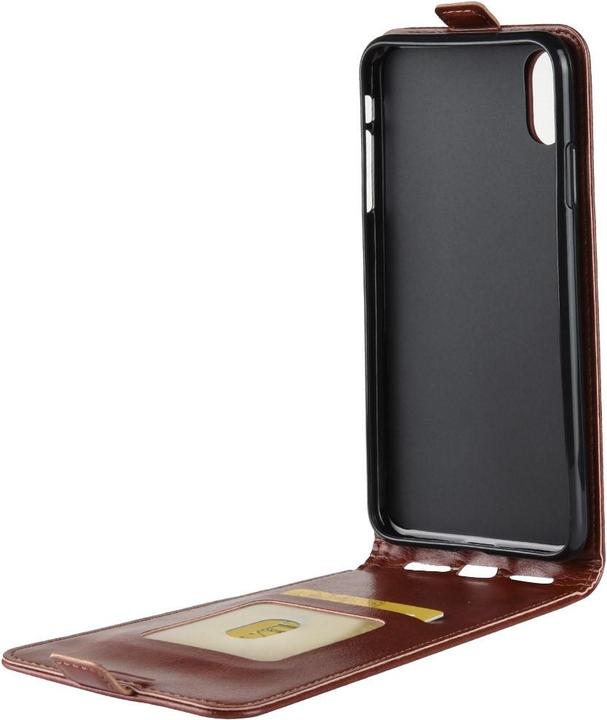 Produktbild Cover-Discount Klassisches Leder Flip Case (Apple iPhone XS Max)