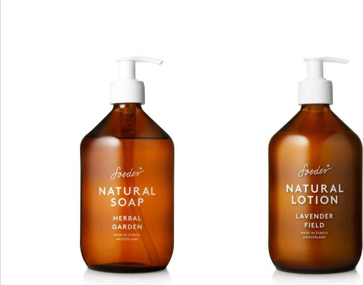Soeder* Natural Soap & Natural Lotion Duo