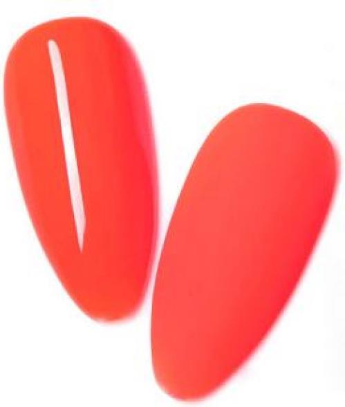 Actual product image Canni Gellack Fluorescence C050 UV/LED (Neon red, UV gel varnish)