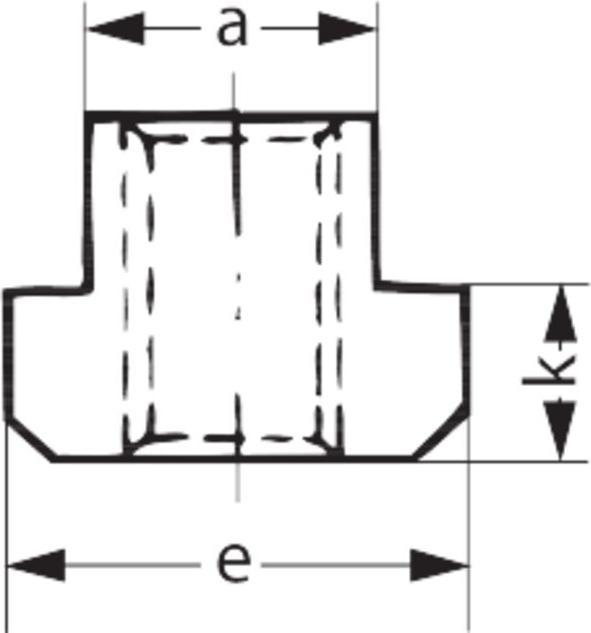 Actual product image Amf T slot block