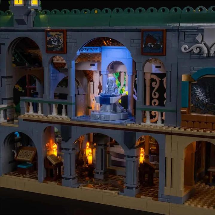 Actual product image Light my bricks LEGO The Lord of the Rings Rivendell #10316 Light Kit