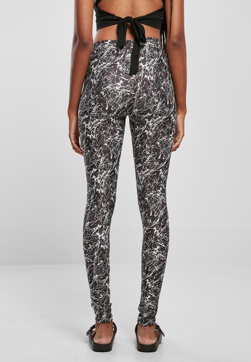 Actual product image Urban Classics Ladies Soft AOP Leggings (4XL)