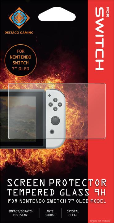 Produktbild Deltaco Gaming Displayschutzfolie für Nintendo Switch OLED (Switch OLED)