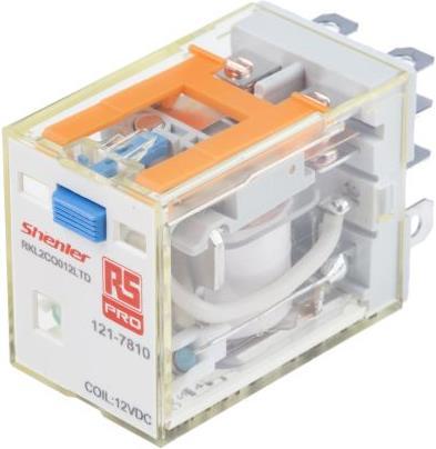 Produktbild Rs Pro Miniature Power Relay 10A DPCO 12Vdc