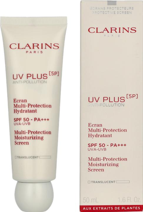 Image du produit Clarins UV PLUS DAILY SCREEN MORE PROTECTION SPF50 50ml (Crème solaire, SPF 50, 50 ml)