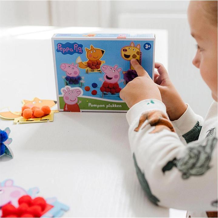 Actual product image Totum Peppa Pig Pom Pom Paste