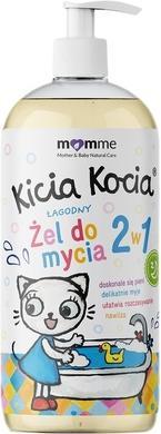 MomMe Gentle 2-In-1 Washing Gel And Shampoo Kicia Kocia 500ml