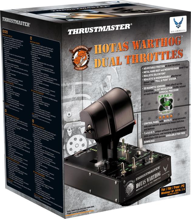 Image du produit Thrustmaster Hotas Warthog Dual Throttle (PC)