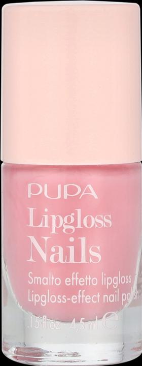 Actual product image Pupa Milano Nails Polish Lipgloss 003 - Candy Pink (003 Candy Pink, Colour paint)