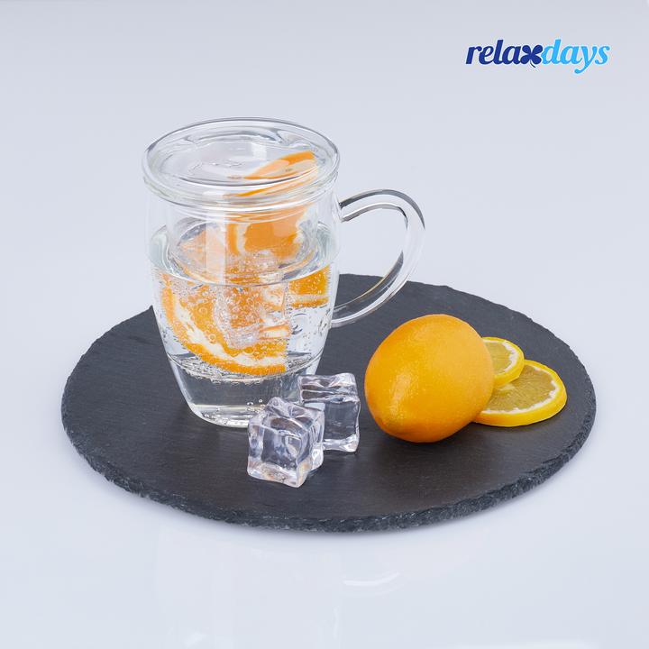Produktbild Relaxdays 2x Teeglas (450 ml, 2 x)