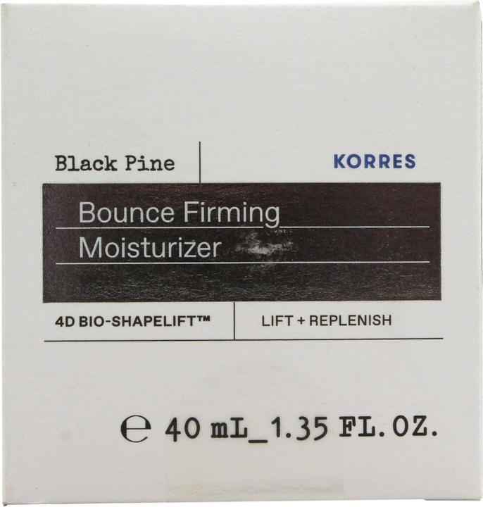 Actual product image Korres Black Pine 4D BioShapeLift™ Bounce Firming Moisturizer (40 ml, Day cream)