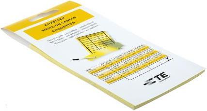 Image du produit Idento Labels Yellow Type Tek220