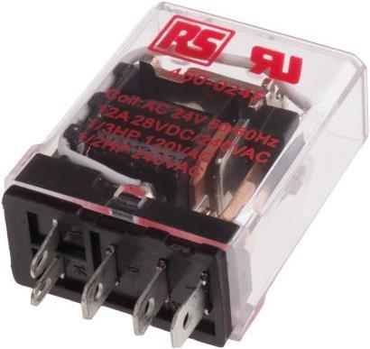 Actual product image Rs Pro Non indicating relay, 15A SPDT 24Vac