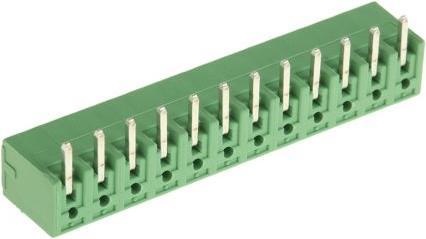 Actual product image Phoenix Contact PCB,r/a,header,3.81mm pitch,12 way
