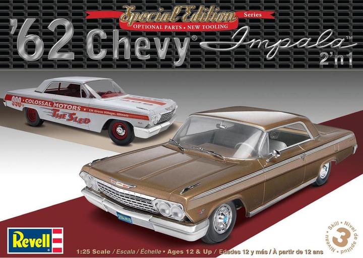 Image du produit Revell 62 Chevy Impala 3 en 1