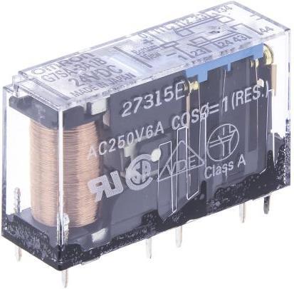 Actual product image Omron Industrial Automation Force guided Relay, 3PST-NO, SPST-NC, 6A
