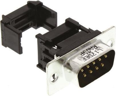 Produktbild Amphenol Sub-D Stecker Flachbandkabel 9-polig IDC