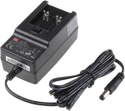 Produktbild MeanWell Steckernetzteil 15V 1,6A 24W