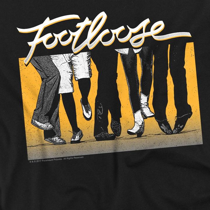 Actual product image Footloose Mens Dance Party T-Shirt (5XL)