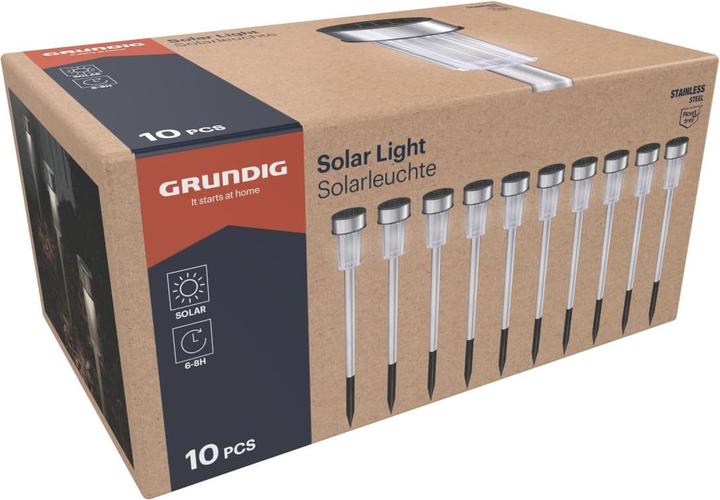 Actual product image Grundig Spike solar d4.8x36.5 10/set (IP44)