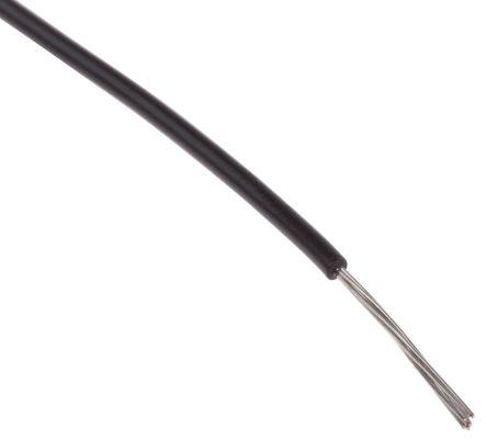 Produktbild Rs Pro UL1429 Hook-Up wire 26AWG Black 100m (100 m)