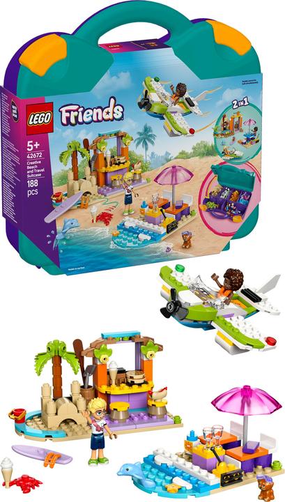 Produktbild LEGO Kreativer Reisekoffer (42672, LEGO Friends)