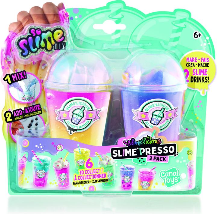 Actual product image Canal Toys So Slime Slime’Presso 2-pak