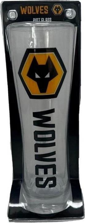 Produktbild Wolverhampton Wanderers FC Crest Pint Glas (1 x)
