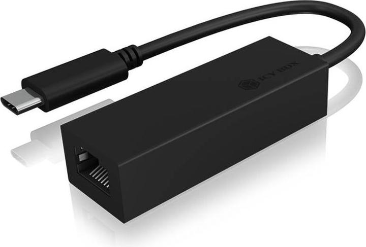 Actual product image Icy Box IB-LAN100-C3 (USB-C, RJ45 (1x))
