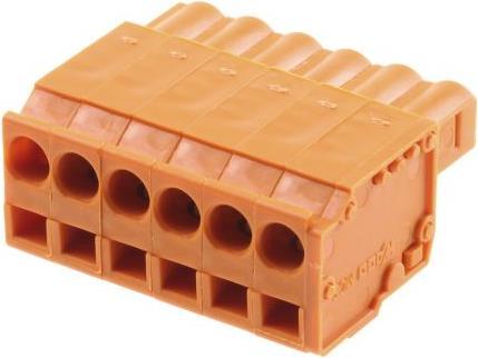Actual product image Wago Cable socket locking 5.08mm 6W