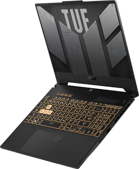 Actual product image ASUS TUF Gaming A15 FA507NVR-LP120W gaming laptop Ryzen 7 7435HS | RTX 4060 | 16 GB | 512 GB SSD (15.60", AMD Ryzen 7 7435HS, 16 GB, 512 GB, Eng. Int.)
