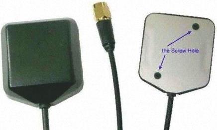 Actual product image RF Solutions GPS Mag & screw Mount 3m coax SMA(M)