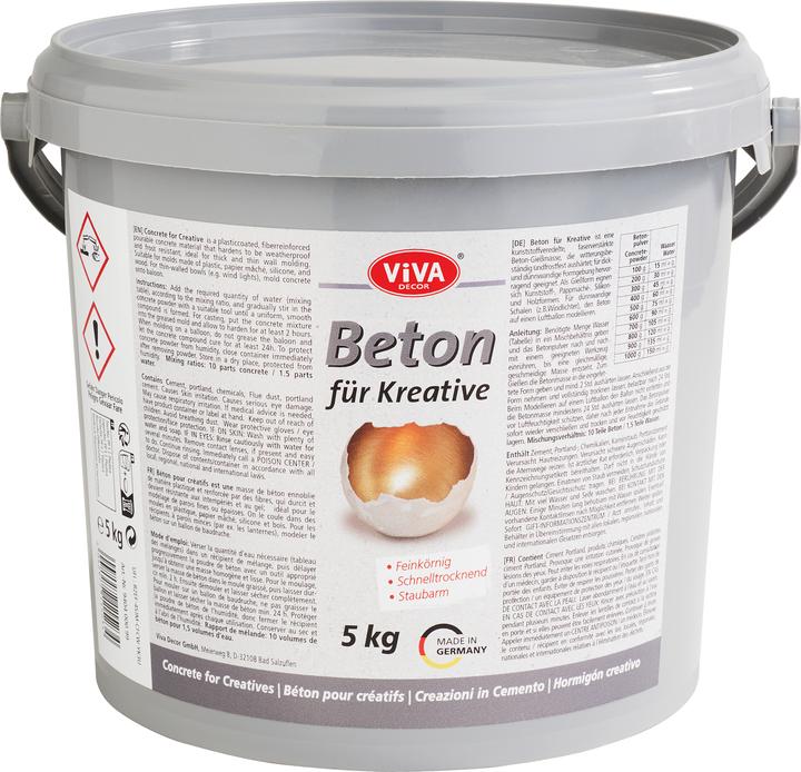 Image du produit Viva Decor Béton Gieá, grain fin, seau de 1,5 kg
