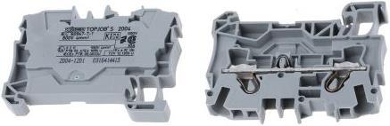 Image du produit Wago Borne De Passage 2 X 4 Mm2 Grise