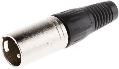 Produktbild Rs Pro Kabelstecker XLR vernickelt 3-polig