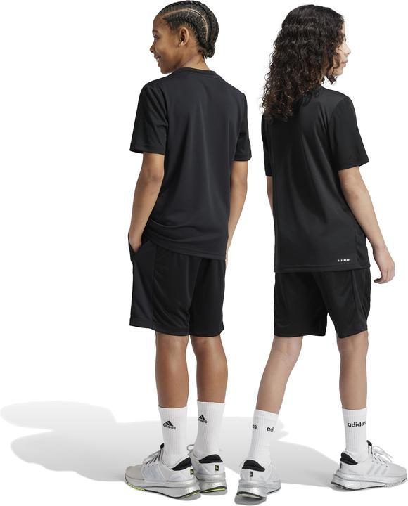 Produktbild adidas Unisex-Kinder Train Essentials Logo Regular Fit Short Junior pants, Black/White (152)