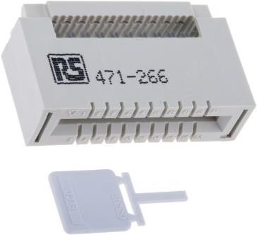 Actual product image Rs Pro 20 way IDC edge connector