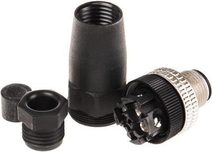 Produktbild TE Sensors Anschlussstecker M12 4-polig gerade