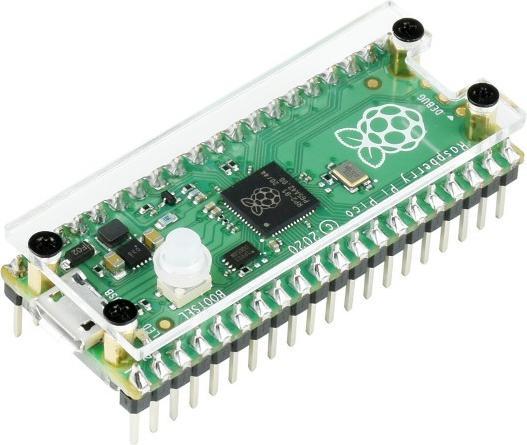 Produktbild WaveShare Transparent acrylic case for Raspberry Pi Pico