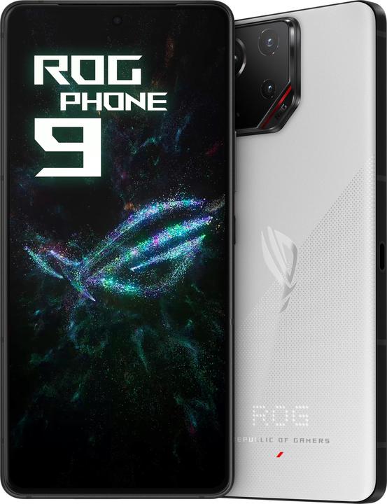 Actual product image ASUS ROG Phone 9 (512 GB, Storm White, 6.78", Dual SIM, 50 Mpx, 5G)