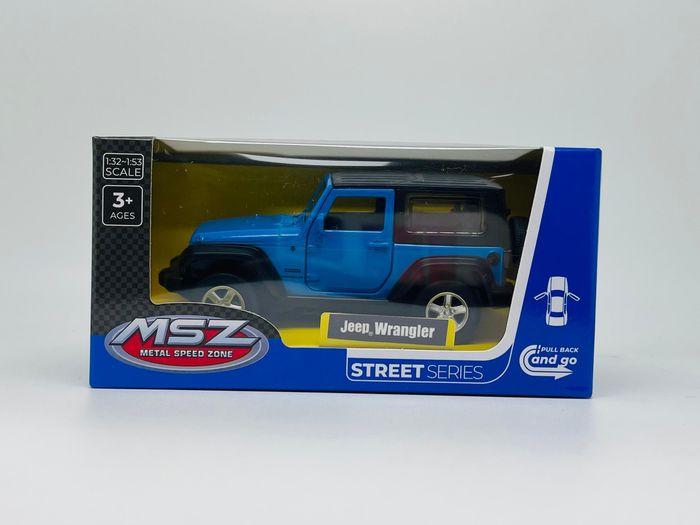 Actual product image MSZ Die-cast model Jeep Wrangler, 1:42