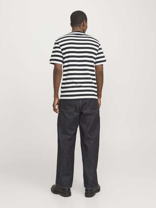 Image du produit Jack & Jones Gestreift Rundhalsausschnitt T-shirt T-shirt (XS)