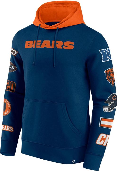 Fanatics Chicago Bears NFL Sleeve Prints Hoody - L (L)
