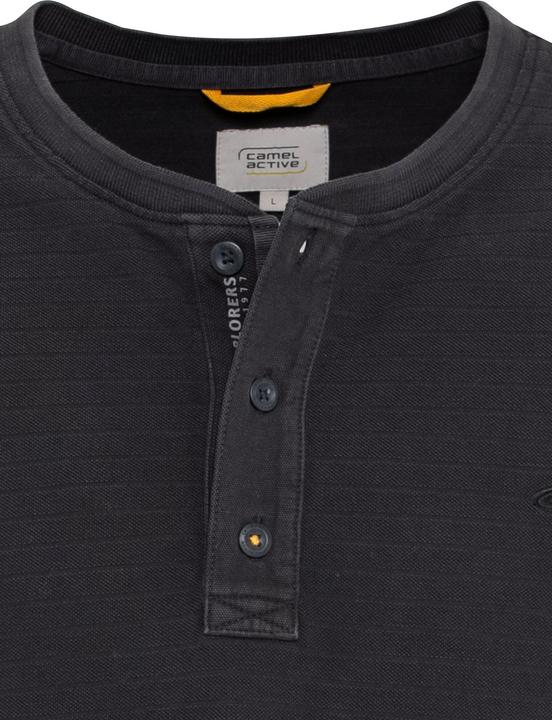 Image du produit Camel Active Henley à manches courtes en pur coton (S)