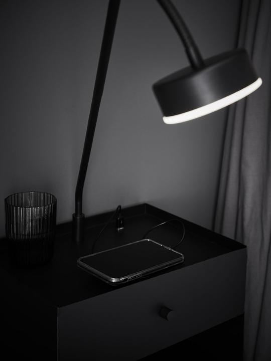 Image du produit Markslöjd Applique murale noire MARKSLOJD Draw 1L (525 lm)