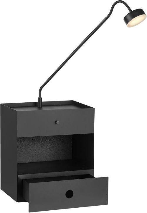 Markslöjd MARKSLOJD Draw 1L Wall Lamp Black (525 lm)