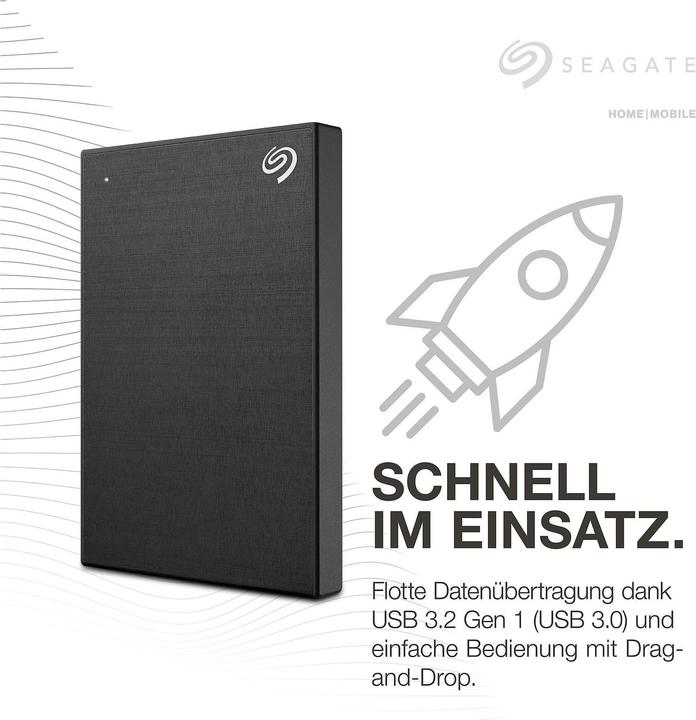 Actual product image Seagate One Touch with Password (2 TB)