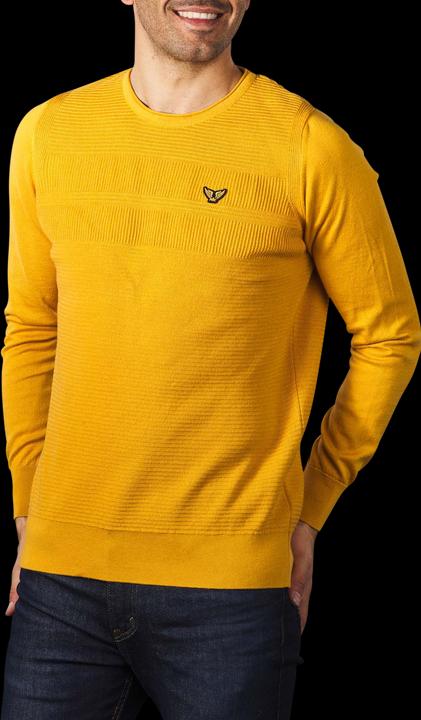 Pme Legend Crew Neck Strukture Knit sand (3XL)