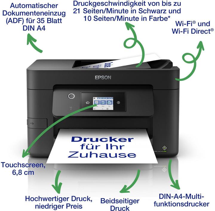 Produktbild Epson WorkForce Pro WF-3825DWF (Tintenpatrone, Farbe)