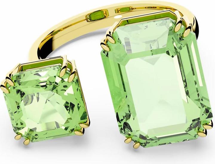 Image du produit Swarovski Millenia Bague Ouverte Octogonale Taille Verte Or (60)
